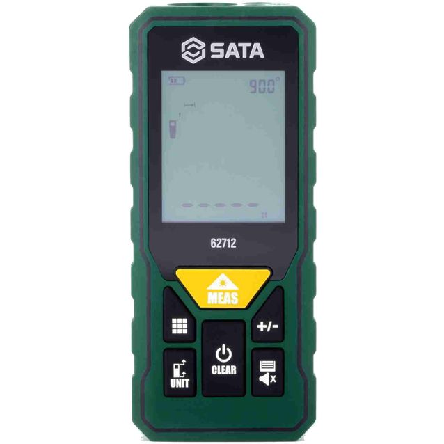 Laseretäisyysmittari Sata 60m tarkkuus +/-2 mm/60m