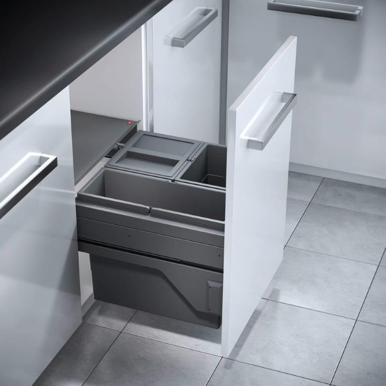 Jätevaunu Savo CARGO 50cm 2x13 + 1x17 l