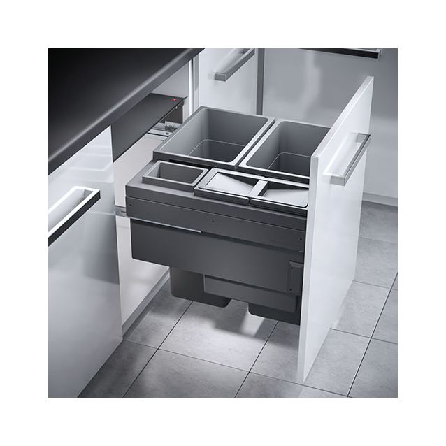 Jätevaunu Savo EURO CARGO 60cm 2x38 + 1x12 + 1x2,5 l