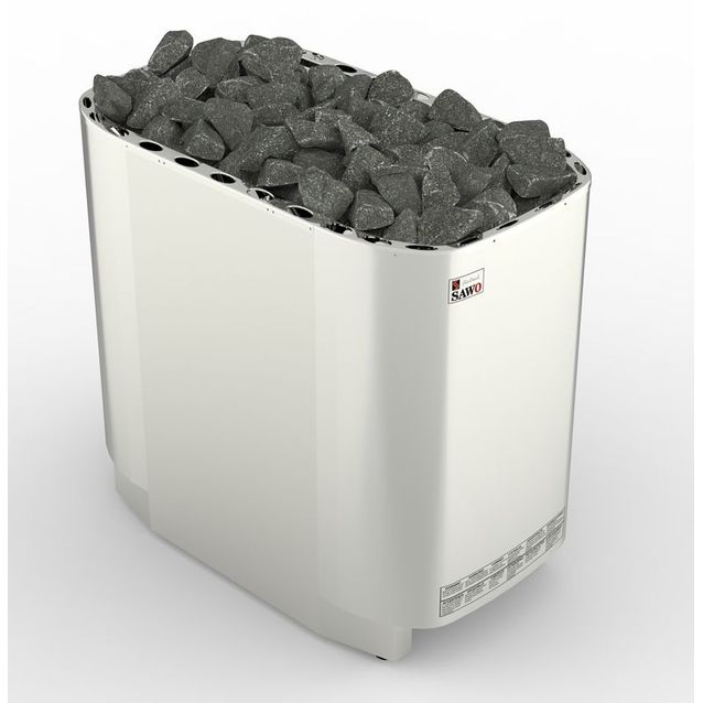 Sähkökiuas Sawo Super Savonia V12, 24,0 kW (26-42 m³) erillinen ohjauskeskus