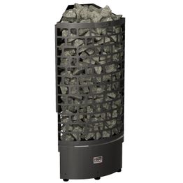 Sähkökiuas SAWO Aries Corner Black NS, 7.5kW, 8-12m³, erillinen ohjaus