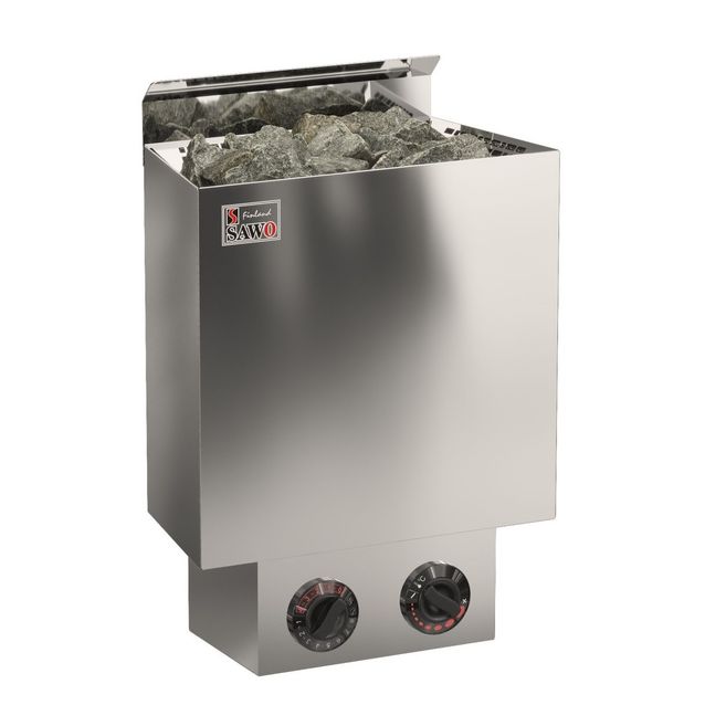 Sähkökiuas SAWO Nordex Mini 2.0 NB, 3.6kW, 3-6m³, kiinteä ohjaus, eri värejä