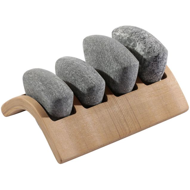 Jäähdytettävät hierontakivet SAWO