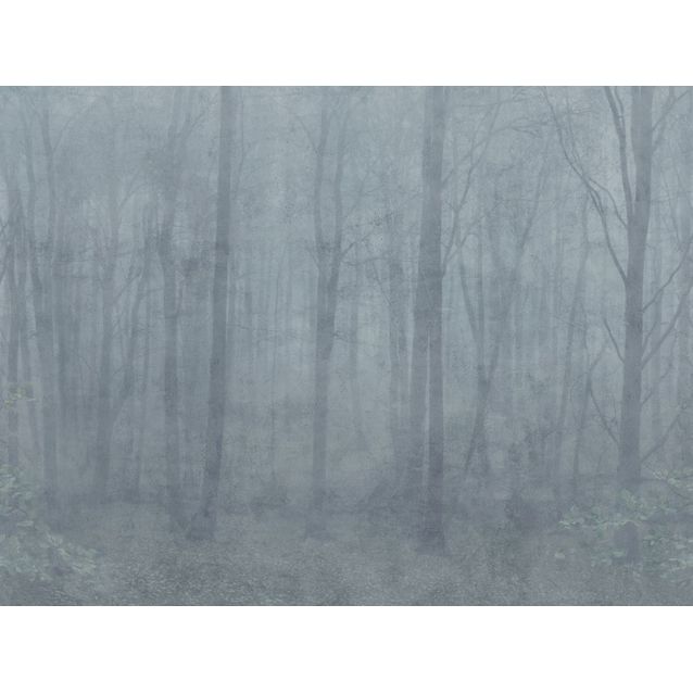 Kuvatapetti Sandberg Skog mittatilaus sininen