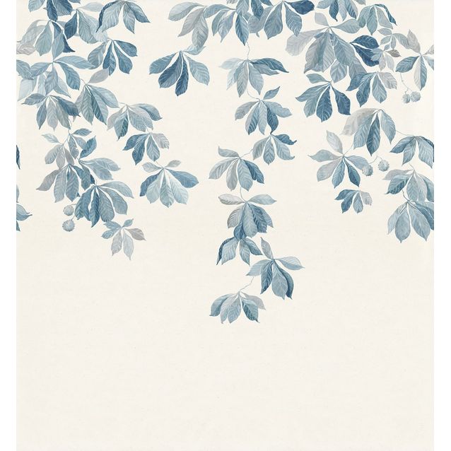 Kuvatapetti Sandberg Kastanjen, mittatilaus, vaaleansininen