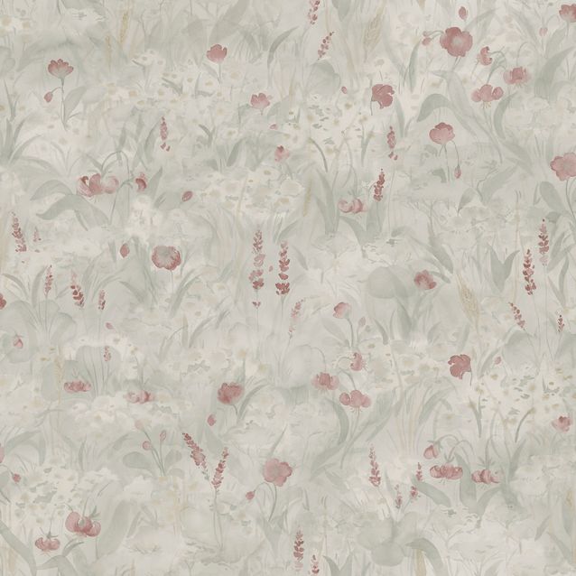 Tapetti Sandberg Tove vihreä 0,53x10,05m non-woven