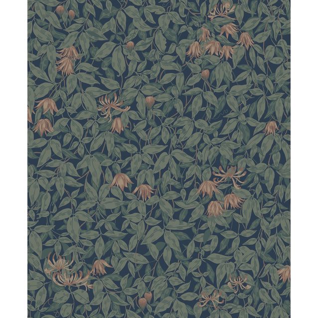 Tapetti Sandberg Linnea tummansininen 0,53x10,05m non-woven