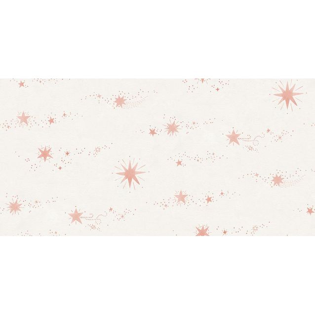 Lastenhuoneen tapetti Sandberg Gillis vaaleanpunainen, mittatilaus, non-woven