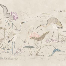 Mittatilaustapetti Sandberg Seabirds, Sandstone (S10418)