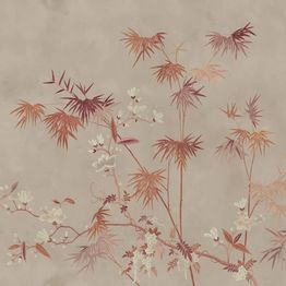 Mittatilaustapetti Sandberg Bamboo Grove, Clay (S10421)