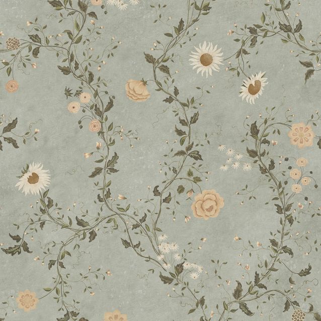 Mittatilaustapetti Inger, Light Blue, sininen (S10515)