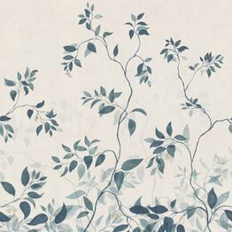 Mittatilaustapetti Sandberg Josefine, Blue, sininen (S10519)
