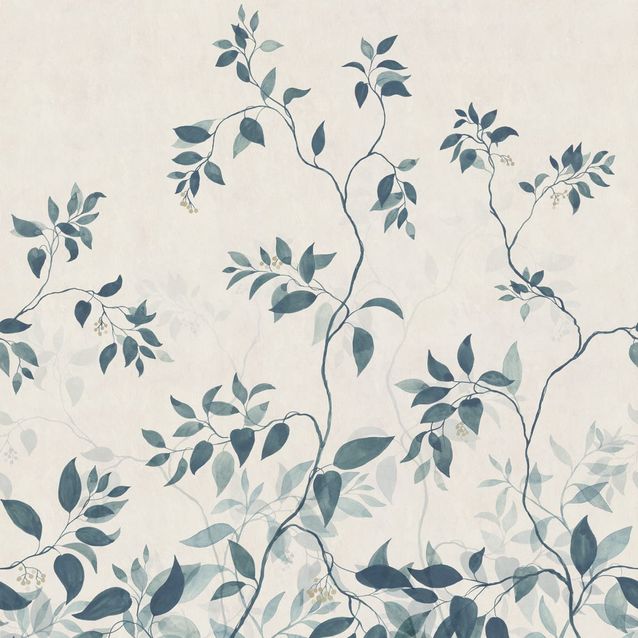 Mittatilaustapetti Josefine, Blue, sininen (S10519)