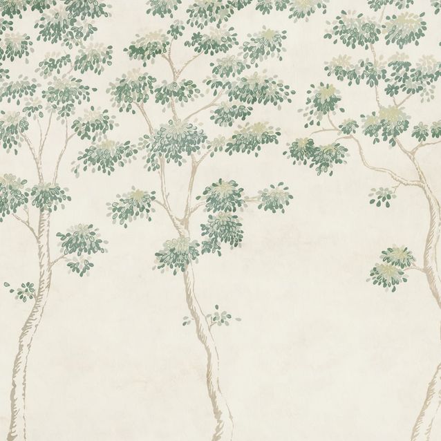 Mittatilaustapetti Wilhelm, Green, vihreä (S10525)