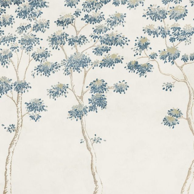 Mittatilaustapetti Wilhelm, Blue, sininen (S10526)
