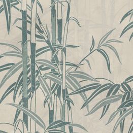 Mittatilaustapetti Sandberg Leon Mural, Blue, sininen (S10542)