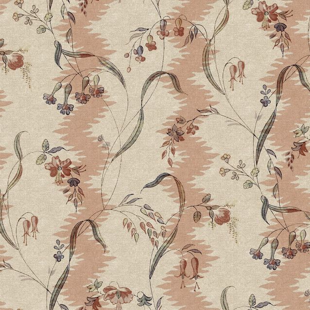Mittatilaustapetti Beatrice, Dusty Pink, vaaleanpunainen (S10584)