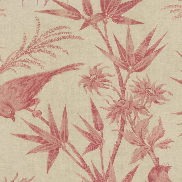 Mittatilaustapetti Celeste Mural, Red, punainen (S10604)