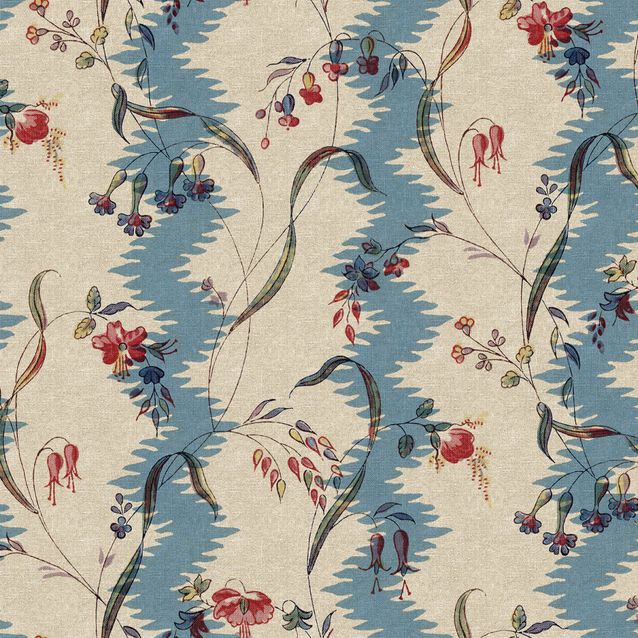 Mittatilaustapetti Beatrice, Blue, sininen (S10612)