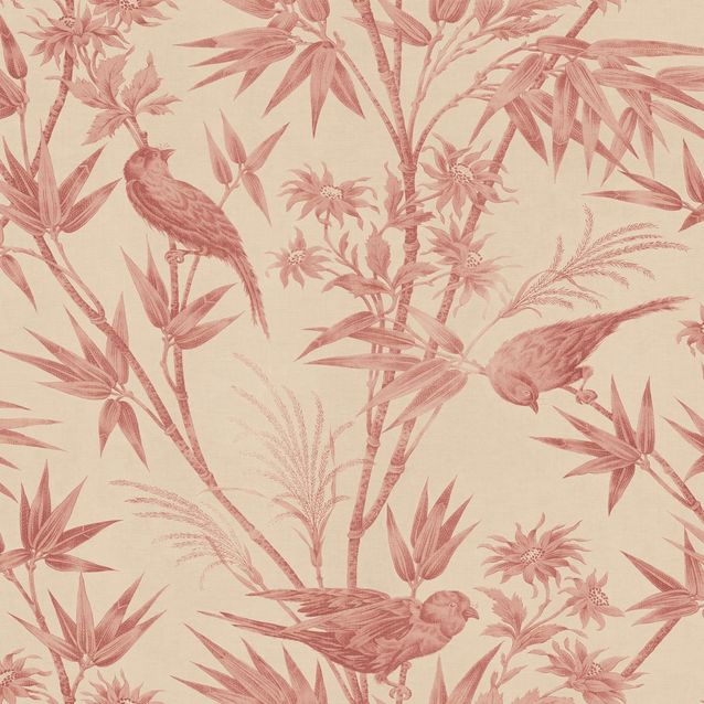 Tapetti Sandberg Celeste, Red, punainen (S10620)