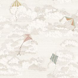 Mittatilaustapetti Sandberg Bonnie and Kites, Sand (S10645)