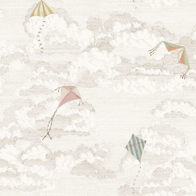 Mittatilaustapetti Bonnie and Kites, Sand (S10645)