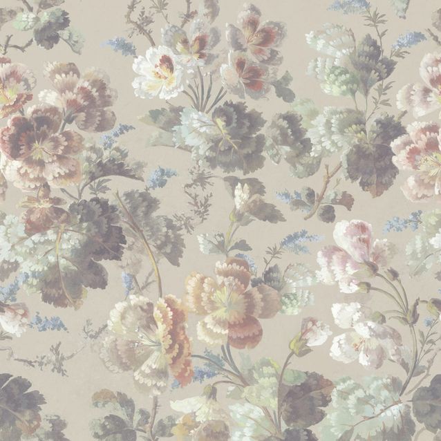 Mittatilaustapetti Ines, Beige, beige (S10683)
