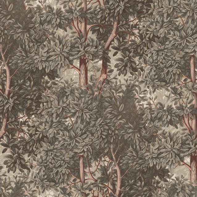 Mittatilaustapetti Charles, Gray, harmaa (S10711)