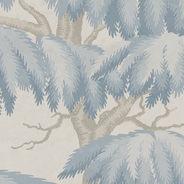 Mittatilaustapetti Alba Mural, Light Blue, sininen (S10722)