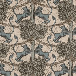 Mittatilaustapetti Sandberg Leopold, Beige, beige (S10738)