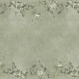 Mittatilaustapetti Sandberg Luca Rectangle, Sage Green, vihreä (S10833)