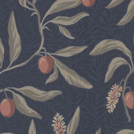 Mittatilaustapetti Sandberg Vinnie Mural, Classic Blue, sininen (S10843)