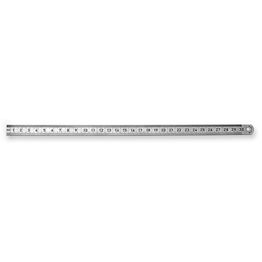 Mittaviivain Scala 497, 200x13x0, 3mm, ruostumaton teräs