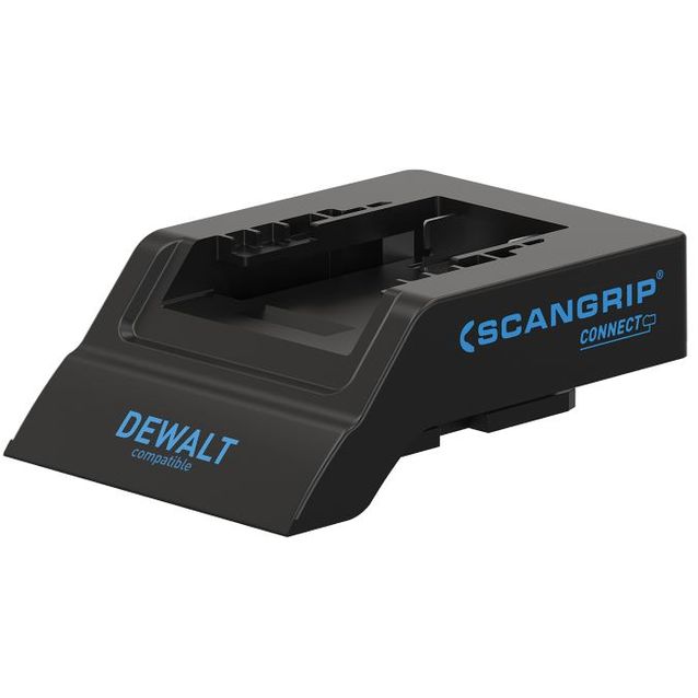 Akkuadapteri Scangrip Dewalt, Connect -työvaloille