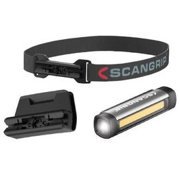 Käsivalaisinsarja Scangrip Flex Wear Kit ladattava