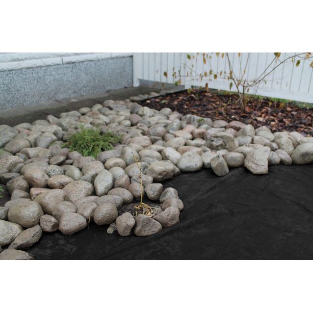 Maisemointikangas Viheraarni, musta, 110m²