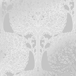 Tapetti Sandudd Rolleri 11 2968-2, 0.53x11.2m, Art Deco, harmaa