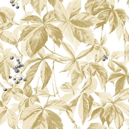 Tapetti Decor Maison Silva 5370-4, kasvi, keltainen