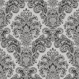 Tapetti Sandudd Rolleri 11 5390-5, 0.53x11.2m, ornamentti, harmaa