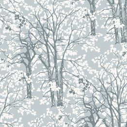 Tapetti Sandudd Rolleri 11 5391-4, 0.53x11.2m, kasvi, lehtipuu, vihreä