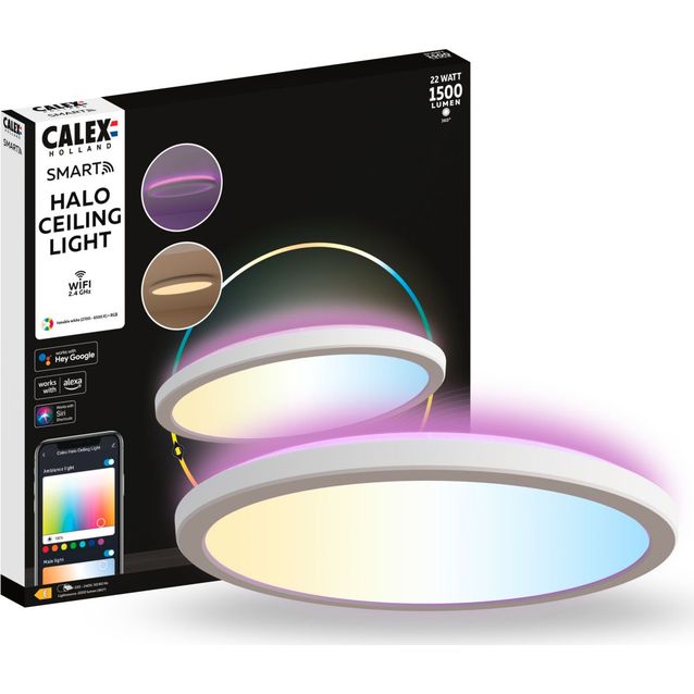 Älyplafondi Sessak Smart Halo Ø30cm valkoinen