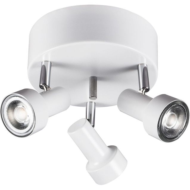 Kattospotti Sessak Colton, 3-osainen, valkoinen