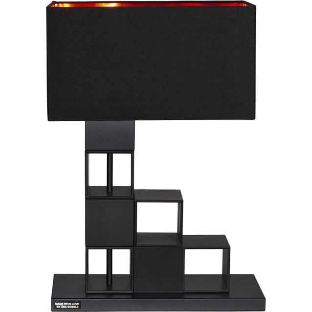 Pöytävalaisin Sessak Love Is All musta