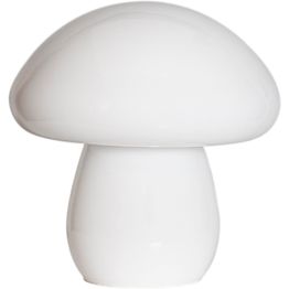 Pöytävalaisin By Rydéns Mira Mushroom, Ø30cm, valkoinen