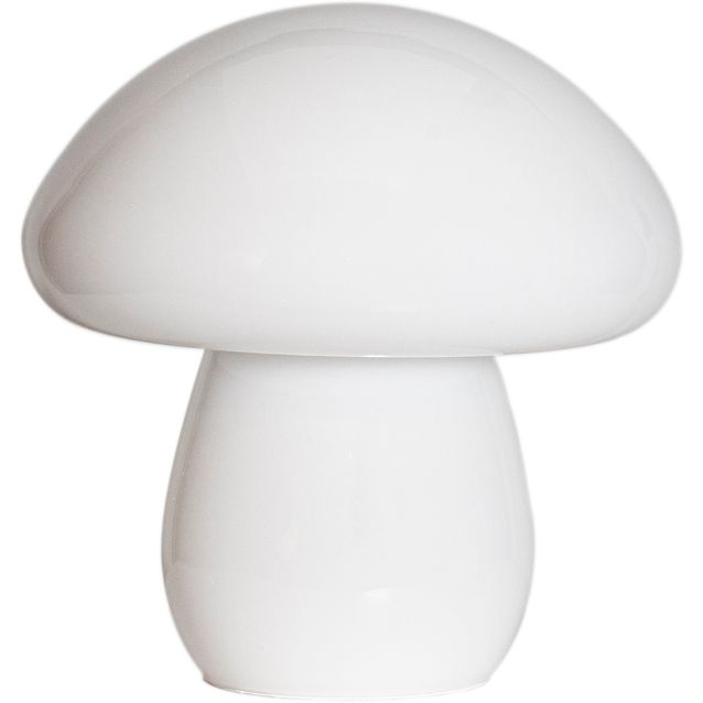 Pöytävalaisin Sessak Mira Mushroom, Ø30cm, valkoinen
