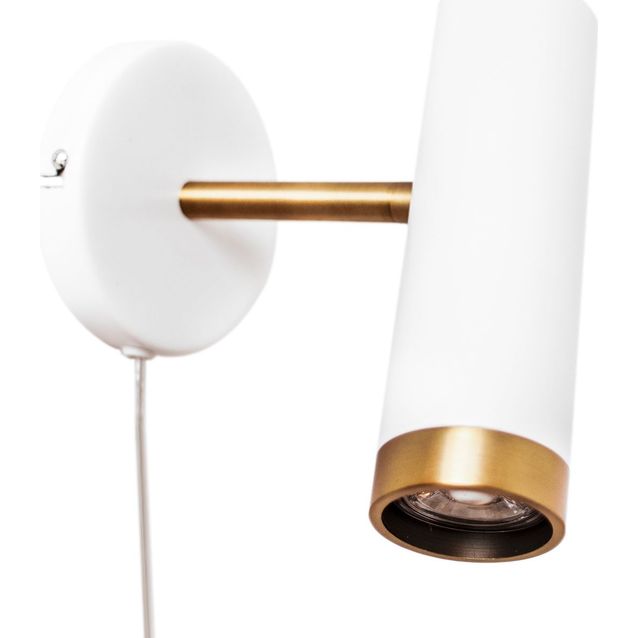 Seinävalaisin By Rydéns Puls 1-osainen mattavalkoinen