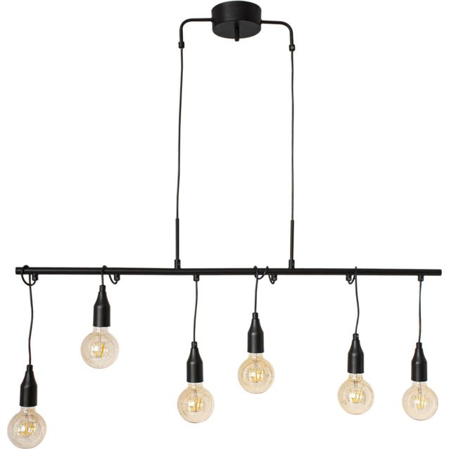 Riippuvalaisin By Rydéns Skyline 6-osainen musta