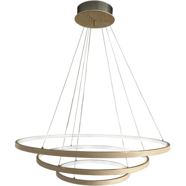 Riippuvalaisin By Rydens Trione, Ø80cm, luonnollinen