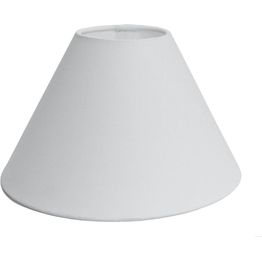 Pellavavarjostin Sessak Kash Ø20cm valkoinen