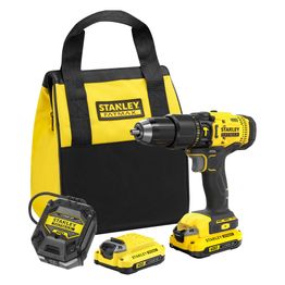 Akkuporakone Stanley FatMax V20 SFMCD700C2S-QW 2x1,5 Ah akuilla + laukku